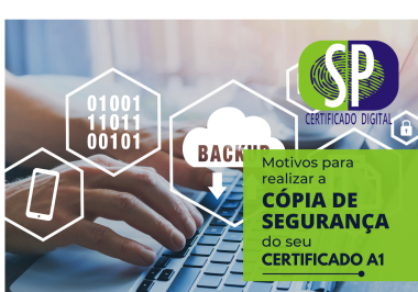 Motivos para realizar a Cópia de Segurança do seu Certificado A1